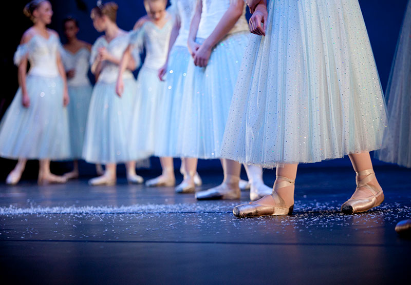 dancers' tutus and ballet shoes Ballet shoes and tutus ©Bob Torrez Photography