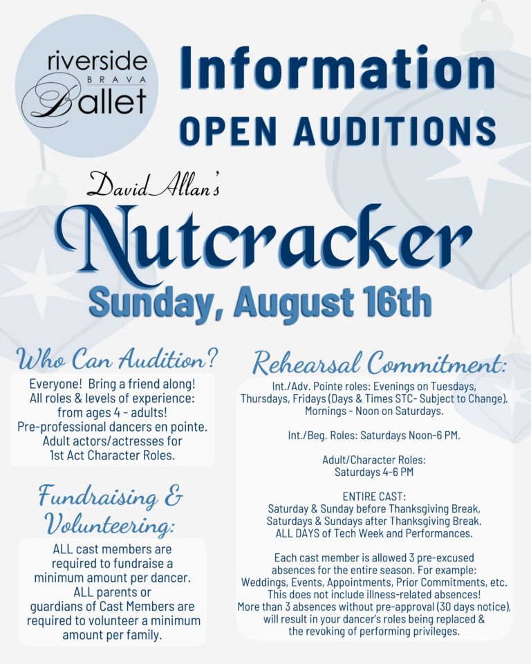Nutcracker Auditions 2026 2